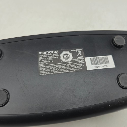 Memorex MW212 Altoparlante Bluetooth Wireless Portatile Testato Funzionante - Foto 11 di 11