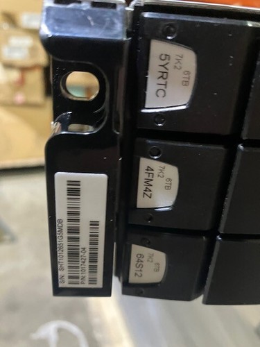 DELL HB-1235 W/ 12  6TB SAS 3.5 Hard drives  (USED TESTED CLEANED) - Afbeelding 1 van 5