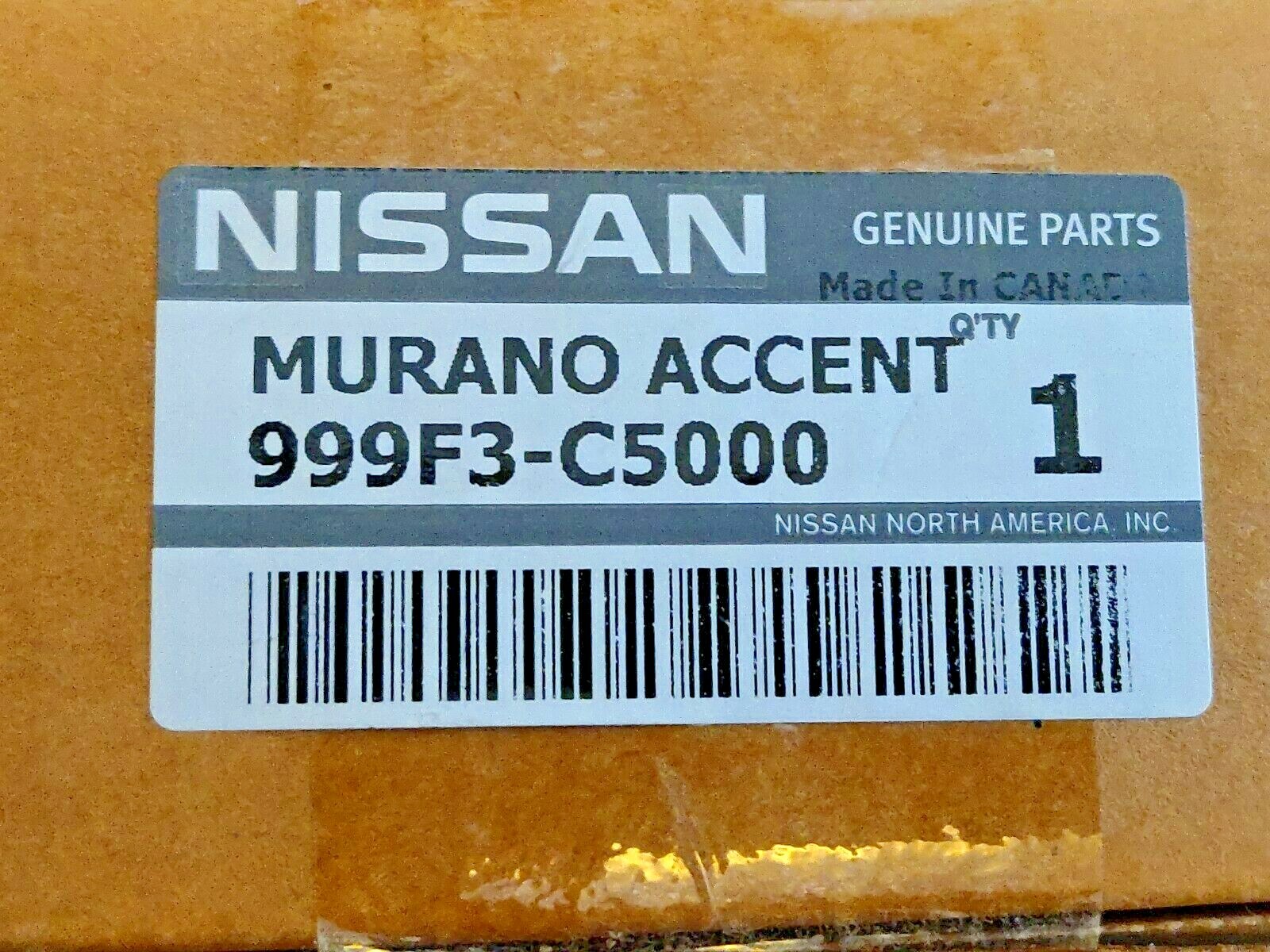 Nissan Murano Interior Accent Lighting Kit 999F3C5000 eBay