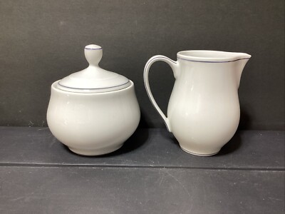 BERNARDAUD LIMOGES NEMOURS Creamer and Sugar (CR033-60c) | eBay