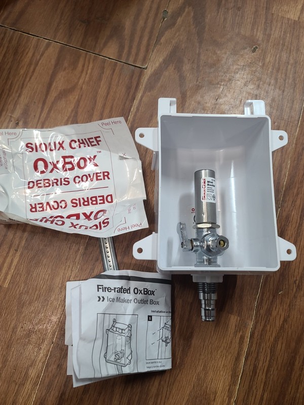 NEW - Sioux Chief Nolead FR OxBox F1960 with Arrester and Frame 696RG1010WF
