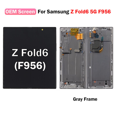 OEM For Samsung Galaxy Z Fold6 5G F956U/W LCD Display Screen Assembly Blue Gray