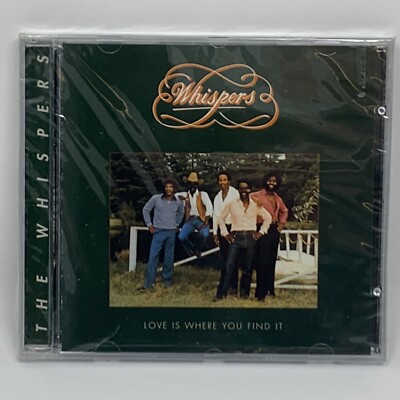 Whispers - Love Is Where You Find It CD - Unopened - NEBCD 840 Import