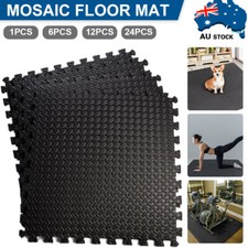 24pcs Interlocking Heavy Duty EVA Foam Gym Flooring Mat Floor Mats Tiles 60x60cm — image 3