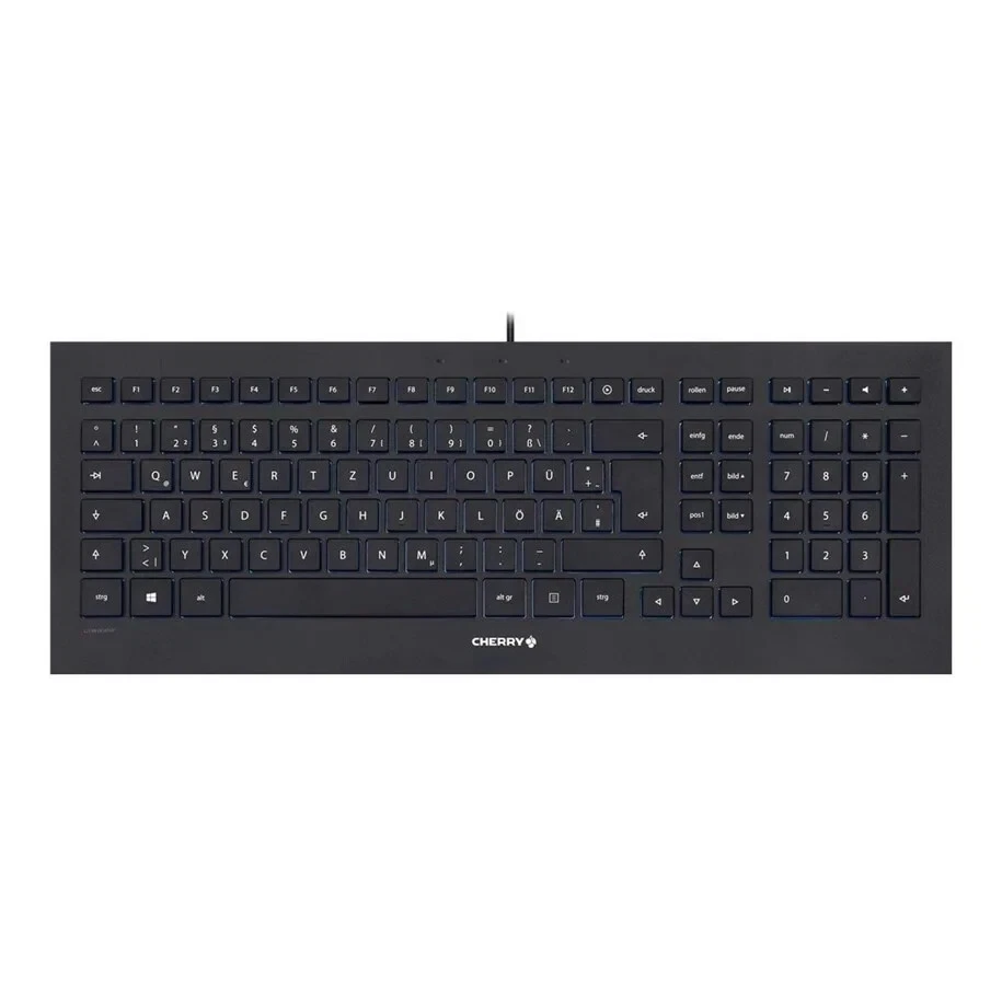 NEW CHERRY Strait 3.0 USB Wired UK QWERTY Black USB Keyboard in box unopened - Image 3 of 3