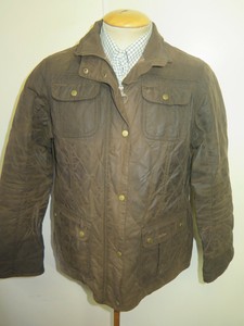 barbour quilted utility jacket
