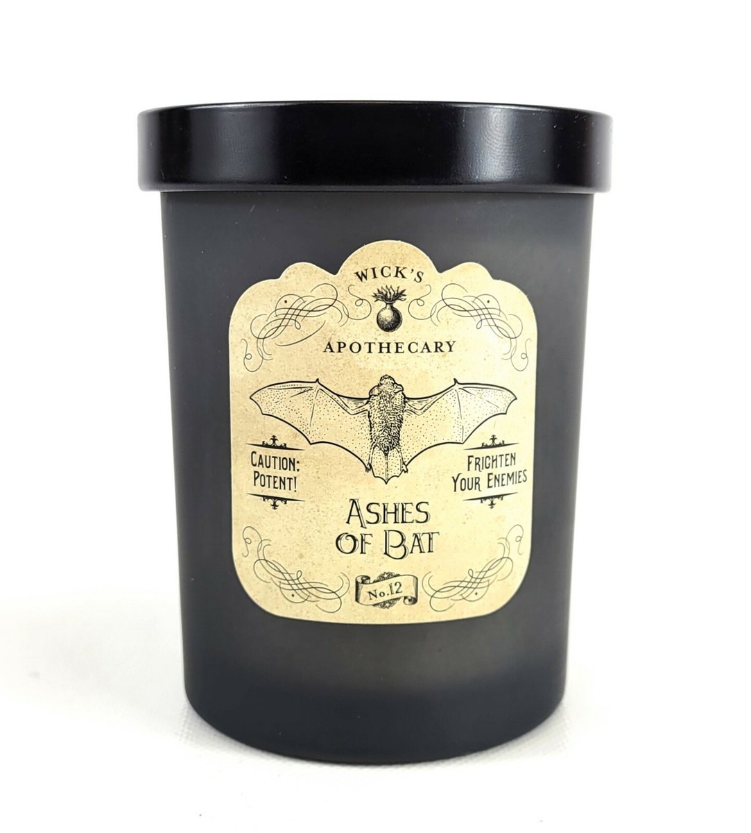 Wick's Apothecary No. 12 Ashes of Bat Candle Spells Potions