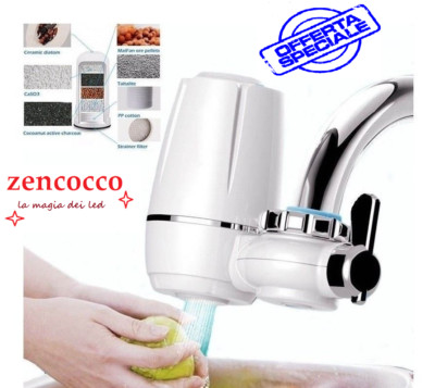 RUBINETTO A 5 VIE CROMATO PER DEPURATORE ACQUA DELUXE