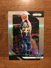 Ricky Rubio 2018-19 Prizm Silver #133 Utah Jazz Minnesota Timberwolves