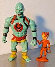 Figuras de acción Thundercats Mumra y WilyKat 1985