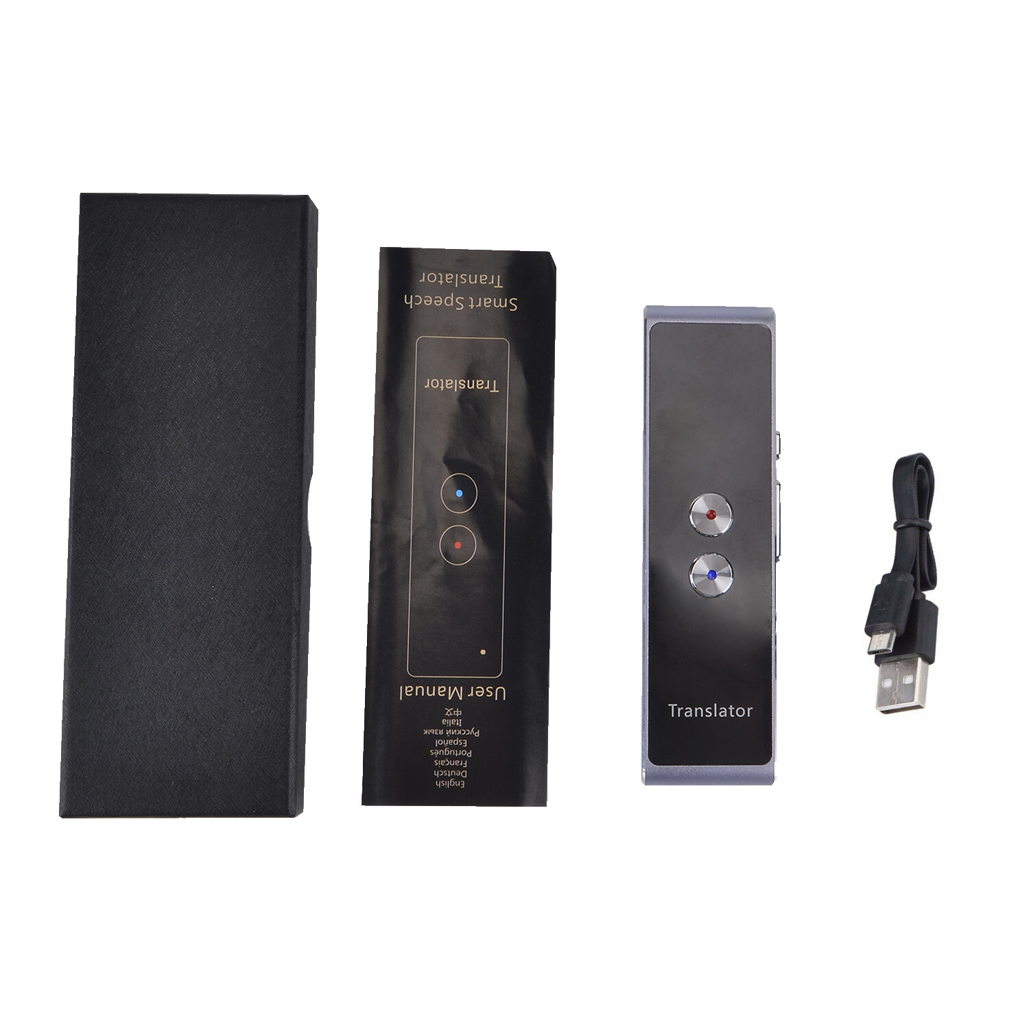 Sprachübersetzer 144 Sprachen - Echtzeit Dolmetscher Mit Bluetooth