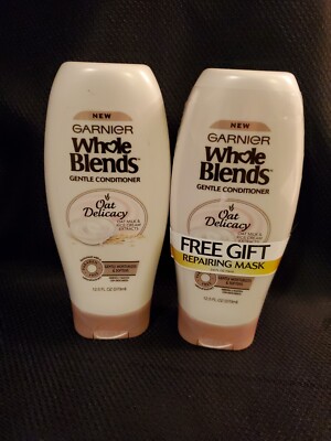 Garnier Whole Blends Oat Delicacy Gentle Conditioner 12.5 Oz Lot of 2