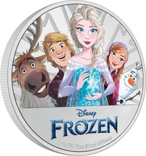 2022 Disney - Frozen - 1oz Silver Coin