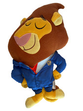 Zootopia Mayor Leodore Lionheart LION Plush Toy Doll 14" Disney Store Pillow 14"