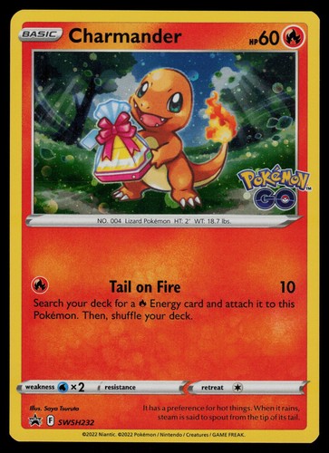 Charmander - SWSH232 - Pokemon Karte Black Star Promo Holo Rare - NM - Bild 1 von 2