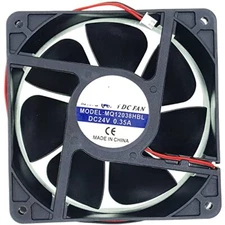 for MQ12038HBL DC24V 0.35A 12CM Cooling Fan DC AXIAL Fan Silent Cooling Fan 2...