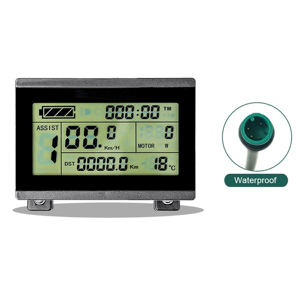 KT-LCD3 E-Bike Display - Wasserdichtes Pedelec Display Mit Bedienfeld