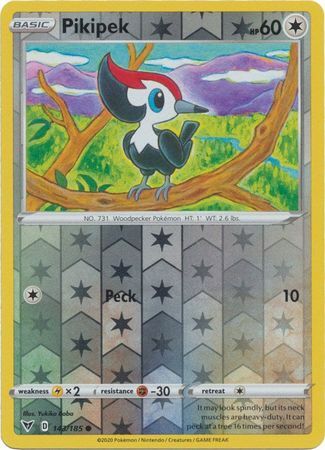 PIKIPEK 143/185 VIVID VOLTAGE POKEMON (REVERSE HOLO, NM) | eBay