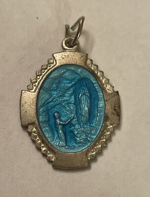 Vintage Catholic Shrine Grotto Our Lady Lourdes Cleveland Religious ...
