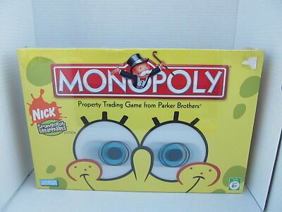 MONOPOLY SpongeBob SquarePants Edition 2005 Collectors Pewter Tokens SEALED*Read