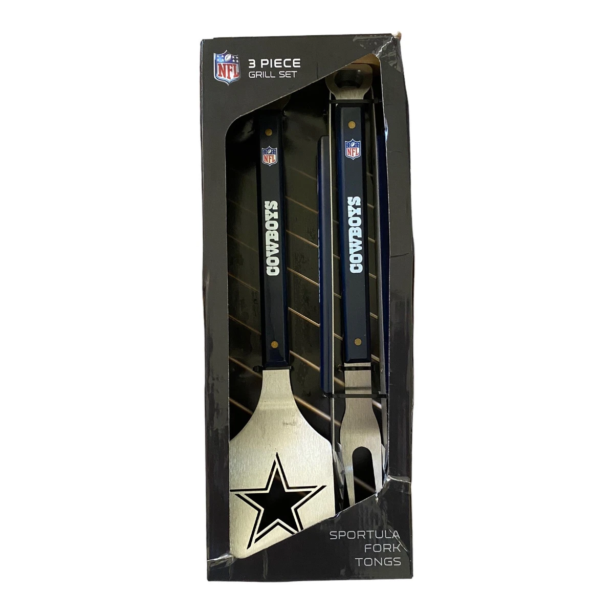 YouTheFan NFL Dallas Cowboys Spirit Series 3-Piece BBQ Set 9026914