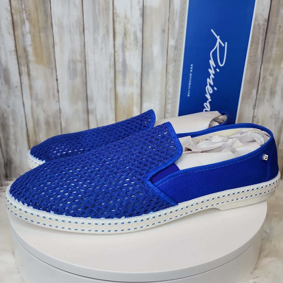 Rivieras Hombre CLÁSICO Sin Cordones Azul - Talla 7.5 - 40 Foto 3 de 4