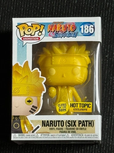 Funko Pop! Naruto Shippuden Six Path GITD Hot Topic w/ Protector 2019 Release
