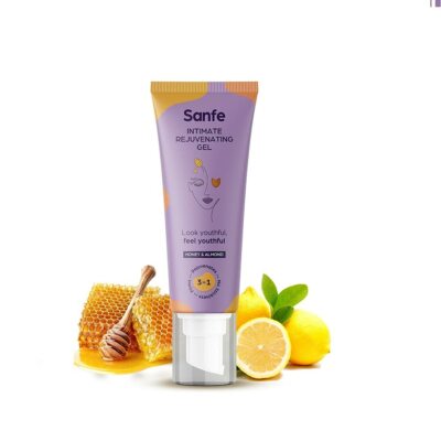 Sanfe Intimate Lightening & Tightening Rejuvenating Gel for Women With Almond,