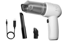 Aspirador inalámbrico con Cable de Carga, aspiradora portátil 2 en 1
