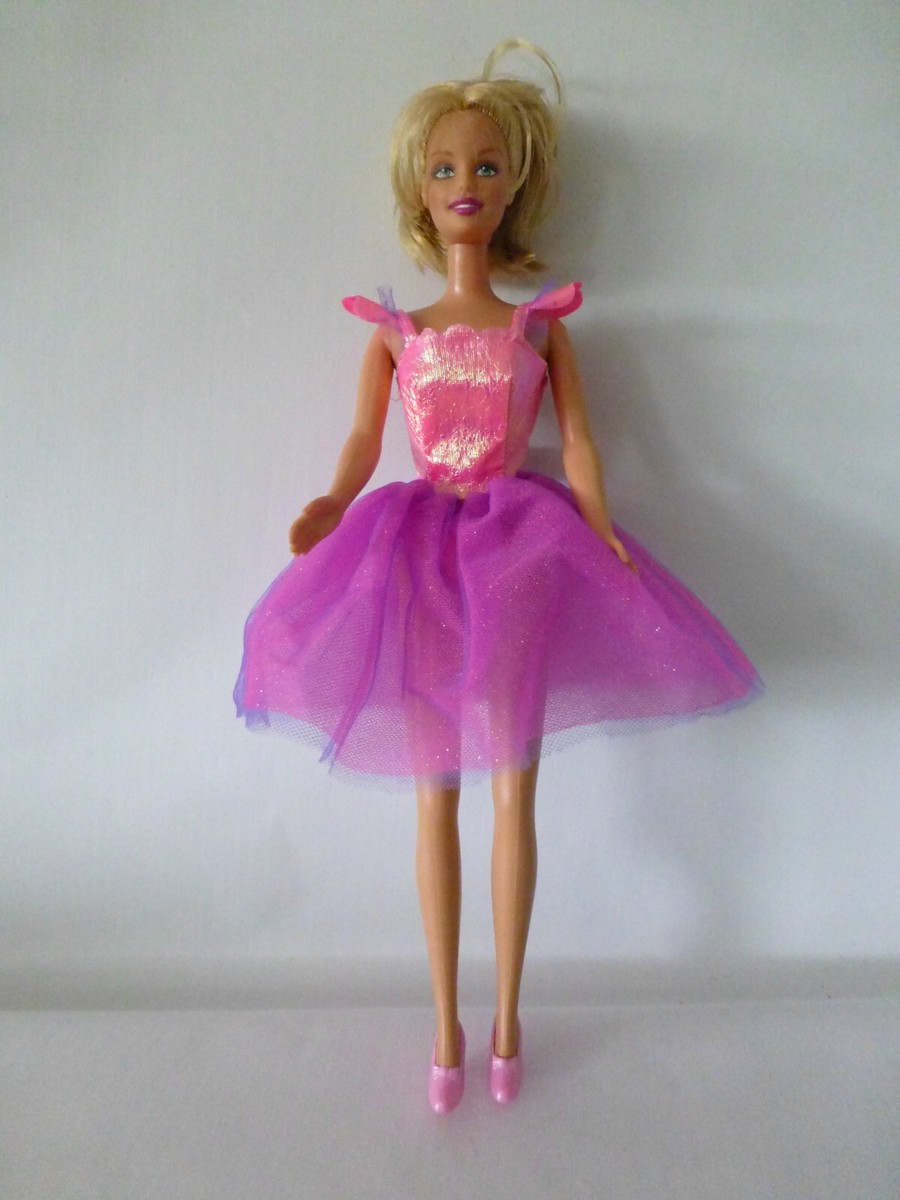 open lace back dress Girls' Barbie Movie Perfect Day Pink Gingham Dress - Barbie Party Supplies