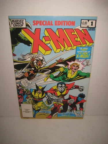 Special Edition X-Men 1 Marvel Comic Book 1983 Vintage Reprint Giant Size 1