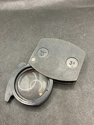 ヴィンテージ　万華鏡 Soviet Vintage Magnifying Glass. 3-X. USSR Magnifier. Old Rare