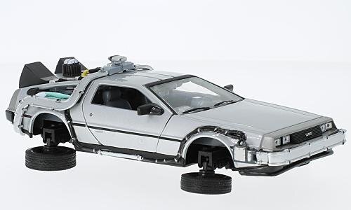 Welly 1/24 Scale 22441FV-GW Delorean Time Machine Fly Mode Back To The Future II - Imagen 5 de 12