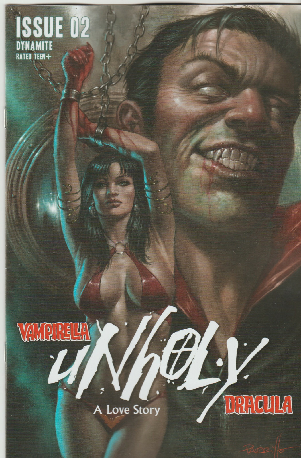 DYNAMITE COMICS VAMPIRELLA DRACULA UNHOLY #2 JANUARY 2022 1ST PRINT NM