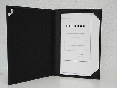 URKUNDENMAPPE URKUNDENHÜLLE UNTERSCHRIFT MAPPE KUNSTSTOFF SYNTHETIK 2675P