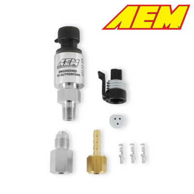 AEM Stainless Steel 3.5 BAR MAP 50 PSIA Sensor Kit - 30-2130-50