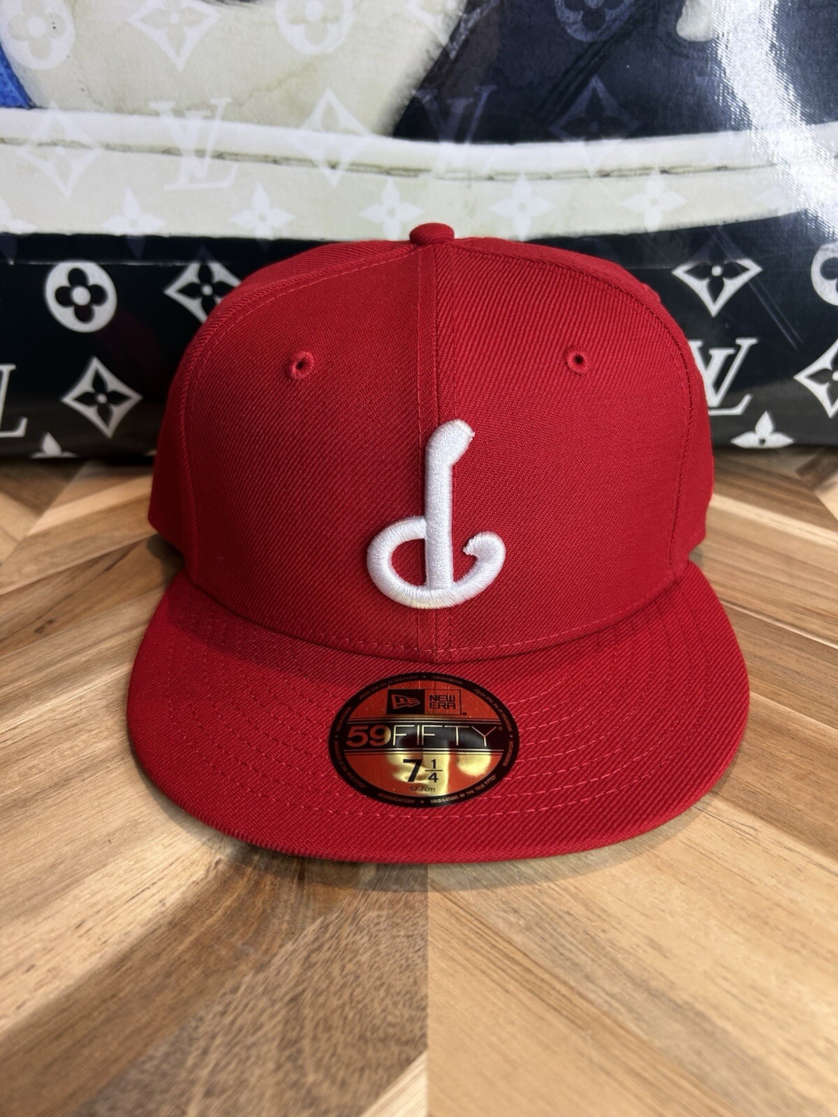 New Era Prociety Phillies Red Rahnni Upside Down Logo Dome 7 1/4