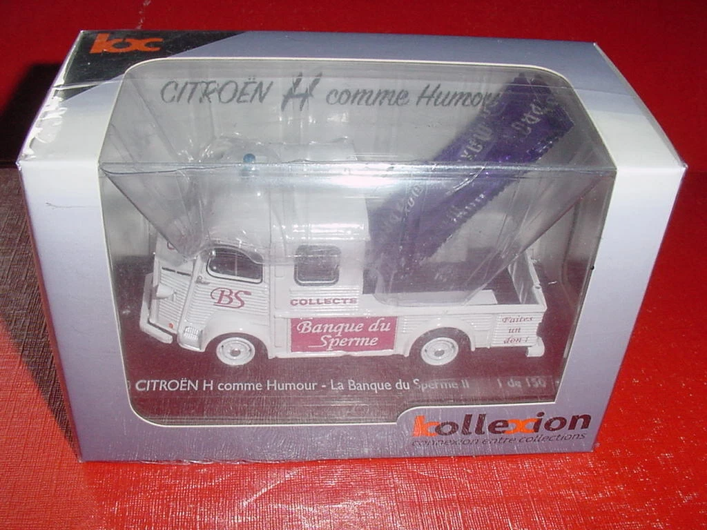 CITROEN TYPE H DOUBLE CABINE POMPIERS ELIGOR EPM 1:43 de reference
