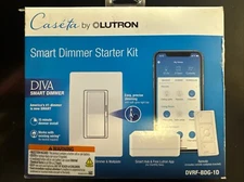 NEW SEALED Lutron Caseta DIVA Dimmer Starter Kit W/Hub DVRF-BDG-1D *LOWEST PRICE