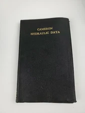 Cameron Hydraulic Data Ingersoll-Rand Company Book Cam Pump Division 1951 