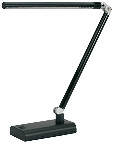 V Light Led Energy Efficient Desk Lamp With Slim Profile Design