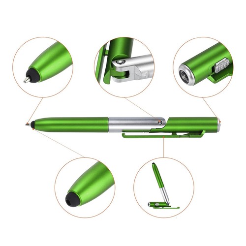 4 in 1 Multifunctional Folding Ballpoint Pen LED Light Phone Stand Holder Pen - Picture 15 of 23