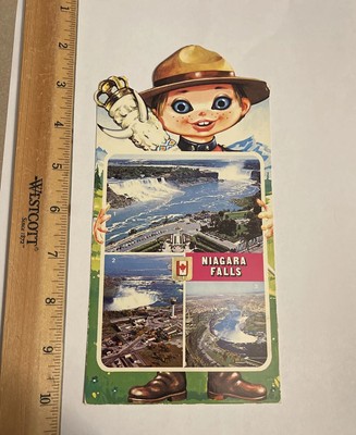 Vtg Golden Boy Niagara Falls, CA Postcard; Unable To Find Others Online