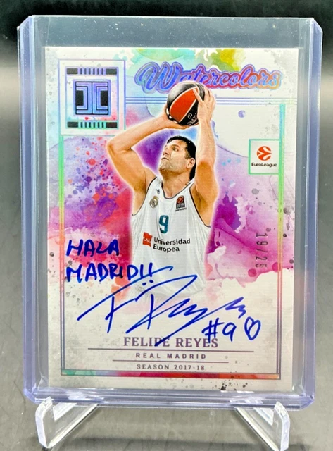 2025/26 Panini Select Euroleague Impeccable FELIPE REYES AUTO 19/25 Hala Madrid