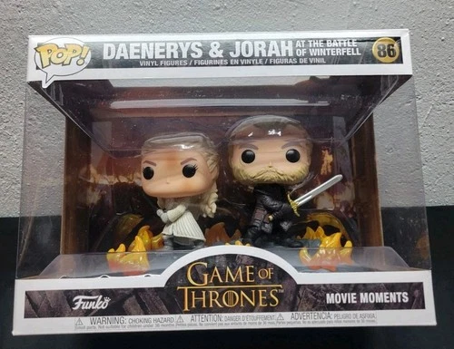 New Funko Pop! Game of Thrones: Daenerys & Jorah Movie Moment Vinyl Figure #86
