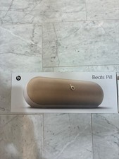 Beats Pill Portable Wireless Bluetooth Speaker Champagne Gold NEW