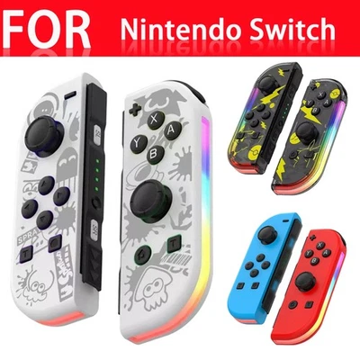 GENERIKUM Para Nintendo Switch JoyCon Controller Consola 1 Par Gamepad Inalámbrico L&R