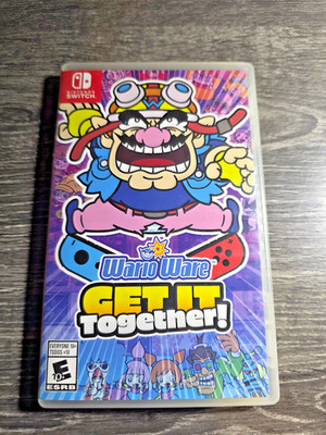 Warioware: Get It Together! (Nintendo Switch) Cart & Case TESTED