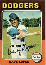 1975 Topps Baseball - Davey Lopes #93