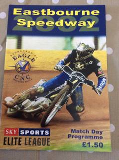 2002 EASTBOURNE EAGLES v IPSWICH WITCHES 20th APRIL ( GOOD CONDITION )
